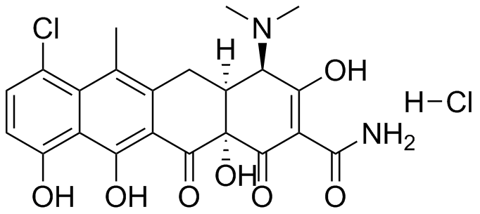 4-Epianhydrochlortetracycline Hydrochloride
